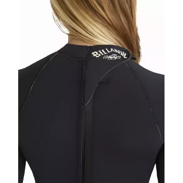 Neoprene Billabong  Spring Fever Natural LS 2/2 Black