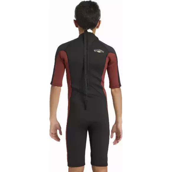 Wetsuit Shorty Billabong Absolute 2/2mm BZ Junior Fire Red