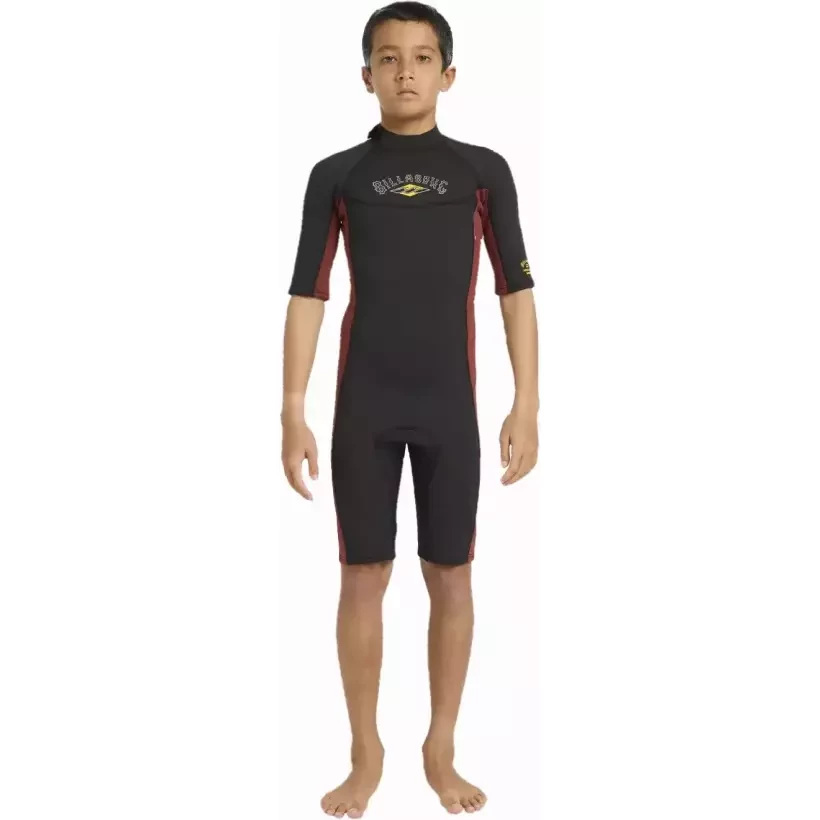 Muta corta Billabong Absolute  2/2mm BZ Junior Fire Red