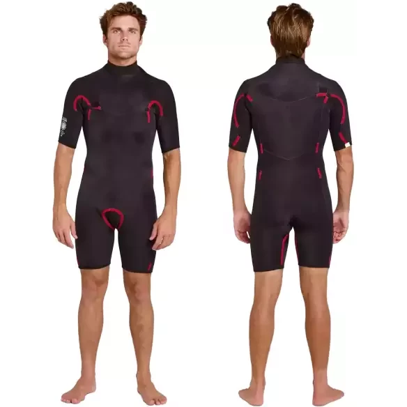 Shorty von Rip Curl Dawn Patrol CZ 2/2mm Black