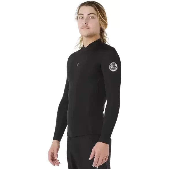 Top nóprène Rip Curl Dawn Patrol 1,5mm LS Black
