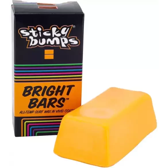 Wax Sticky Bumps Bright Bars All-Temp Orange