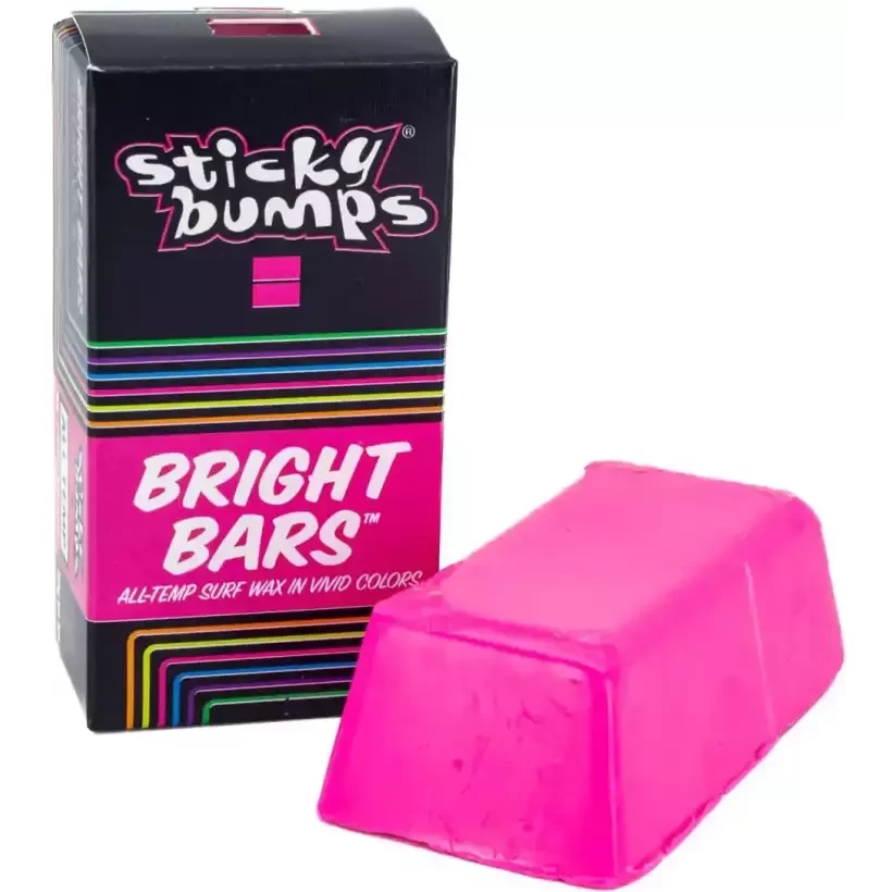 Paraffin Sticky Bumps Bright Bars All-Temp Pink