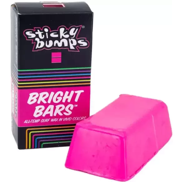 Sticky Bumps wax Bright Bars All-Temp Pink