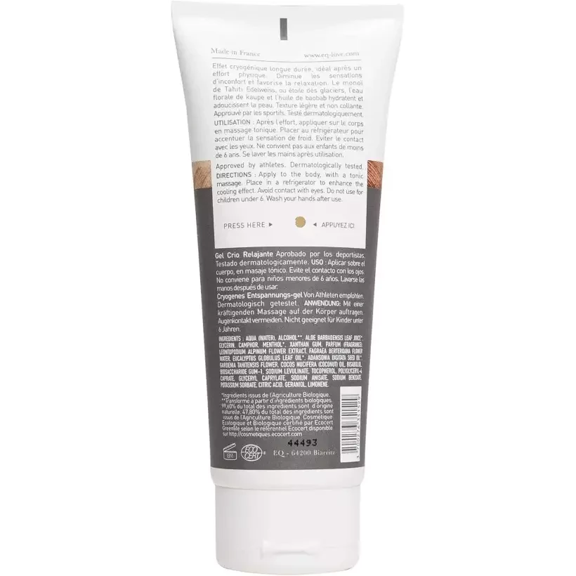 Gel Crio-Relaxante EQ 100 ml