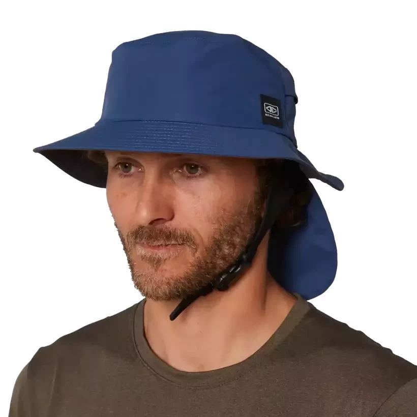 Hoed Ocean & Aarde Indo Surf hat Stiff Peak Navy