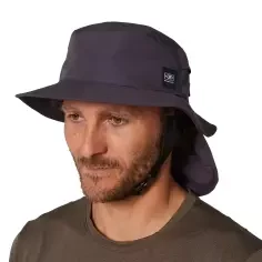 Chapéu Ocean & Earth Indo Surf hat Stiff Peak Charcoal