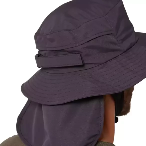 Chapeau Ocean & Earth Indo Surf hat Stiff Peak Charcoal