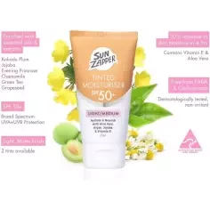 Suncream Sun Zapper SPF50 Tinted Moisturiser 50ml 2