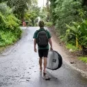 Sacca FCS Dayrunner Longboard Alpine