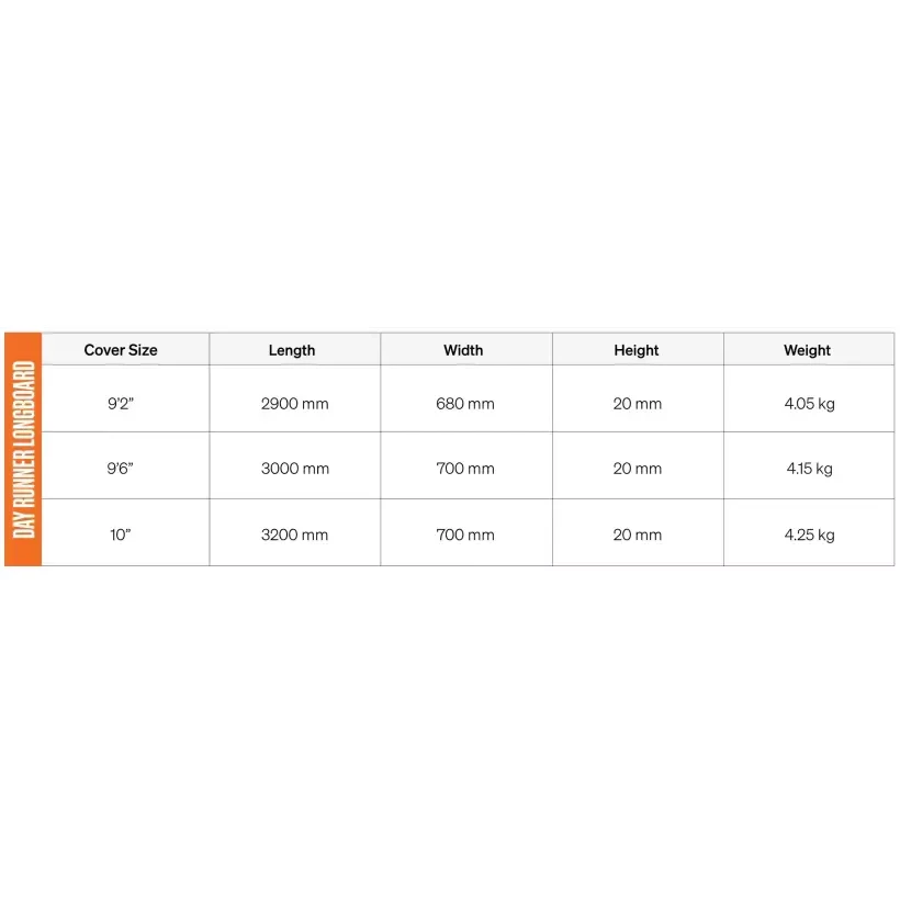 Funda FCS Dayrunner Longboard Alpine