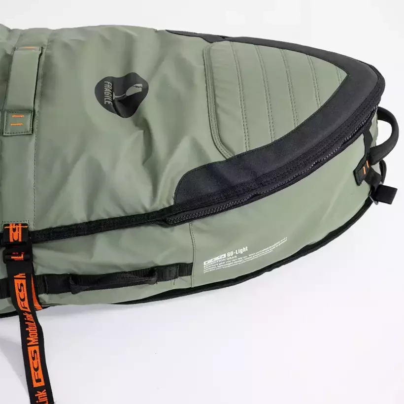 Capas de surf FCS Travel 2 Shortboard/Fish Alpine