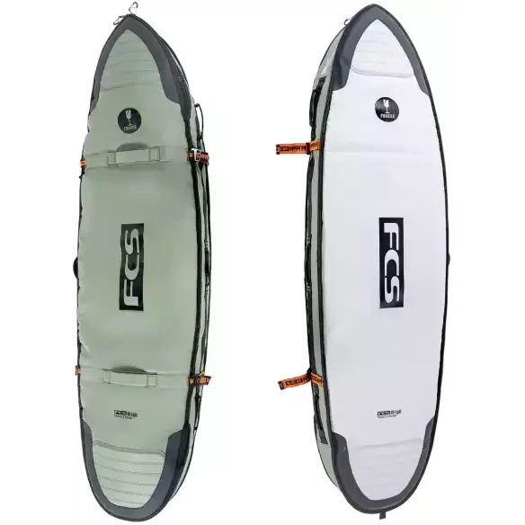 Housse de surf FCS Travel 2 Shortboard/Fish Alpine