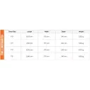 Capas de surf FCS Travel 3 Shortboard/Fish Alpine