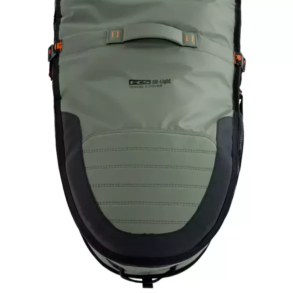 Housse de surf FCS Travel 4 Shortboard/Fish Alpine