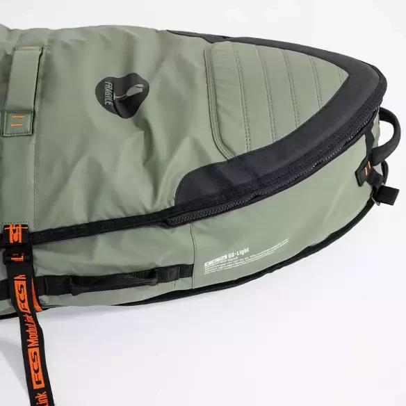 cópia de Capas de surf FCS Travel 4 Shortboard/Fish Alpine
