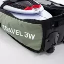 Sacca FCS Travel 3 Wheelie Shortboard/Fish Alpine