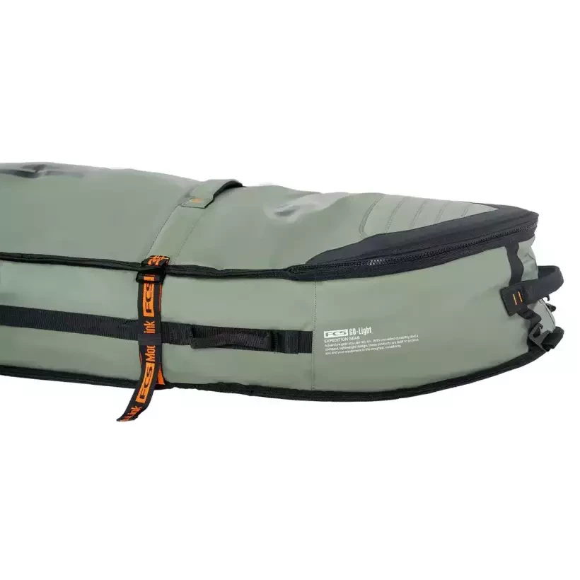 boardbag FCS Travel 3 Wheelie Shortboard/Fish Alpine