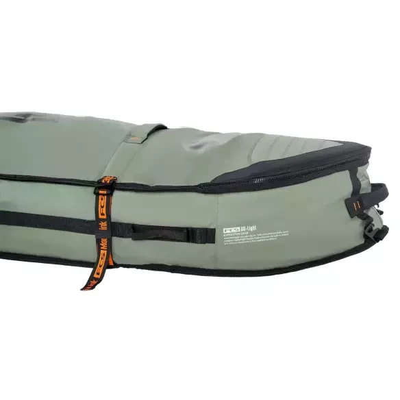 Housse de surf FCS Travel 3 Wheelie Shortboard/Fish Alpine