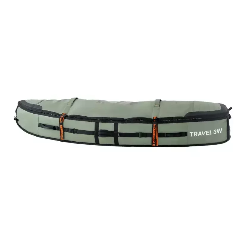 Funda FCS Travel 3 Wheelie Shortboard/Fish Alpine