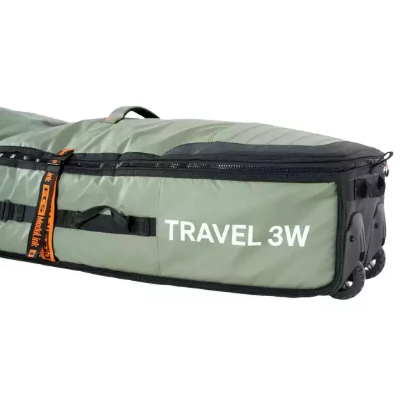 Capas de surf FCS Travel 3 Wheelie Shortboard/Fish Alpine