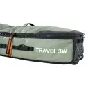 Capas de surf FCS Travel 3 Wheelie Shortboard/Fish Alpine