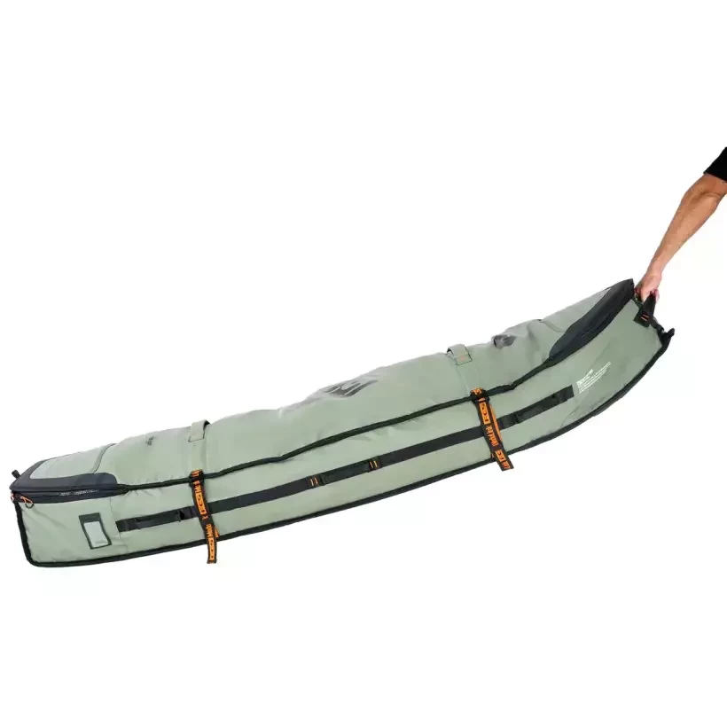 Capas de surf FCS Travel 3 Wheelie Shortboard/Fish Alpine
