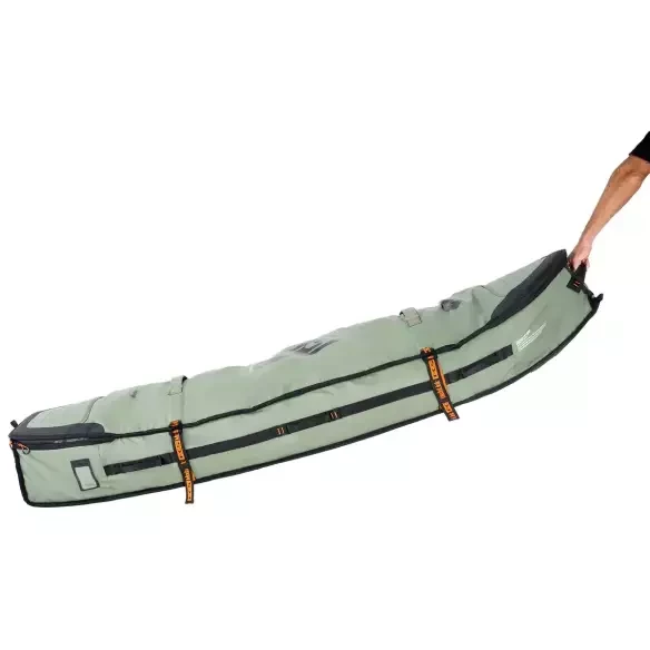 Sacca FCS Travel 3 Wheelie Shortboard/Fish Alpine