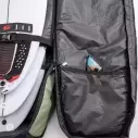 Sacca FCS Travel 4 Wheelie Shortboard/Fish Alpine