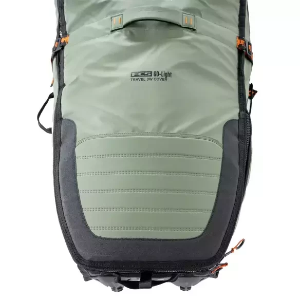 boardbag FCS Travel 4 Wheelie Shortboard/Fish Alpine