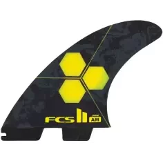 Ailerons de surf FCSII Al Merrick PC Yellow
