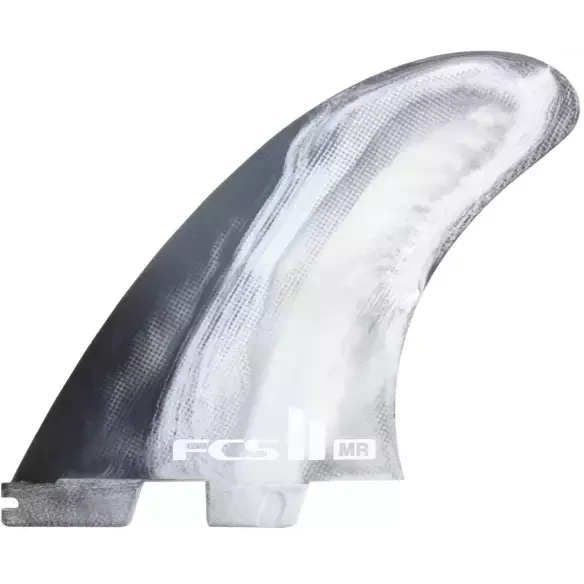 Pinne surf twin fins FCSII Mark Richards PC + Stabilizer Black/White