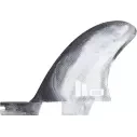 Quillas twin fins FCSII Mark Richards PC + Stabilizer Black/White