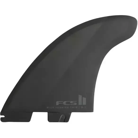 Pinne FCSII Mick Fanning  Twin+Stabilizer Black