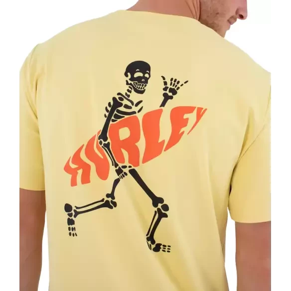 T-Shirt anti UV Hurley Flamengue SS Nectarine