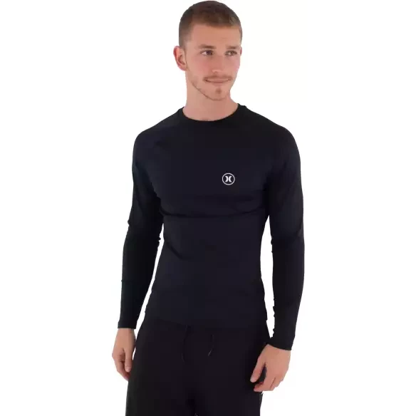 Hurley Icon Circle Black LS Lycra