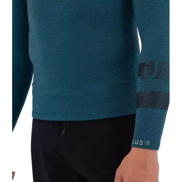Top in neoprene Hurley Plus Texture 1,5/1mm Black/Sky Blue