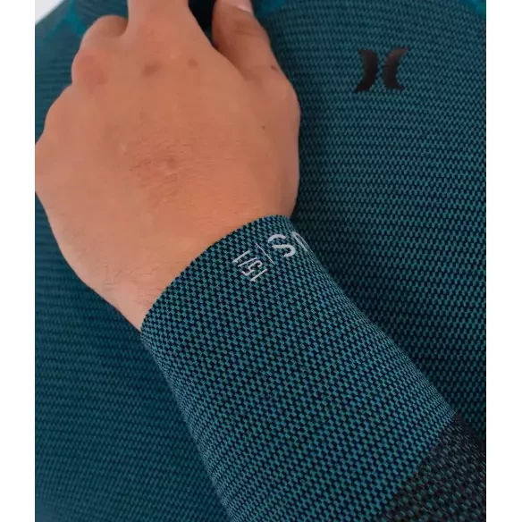 Hurley neopreen top Plus Texture 1,5/1mm Black/Sky Blue