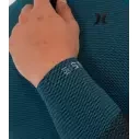 Top de neoprene Hurley Plus Texture 1,5/1mm Black/Sky Blue