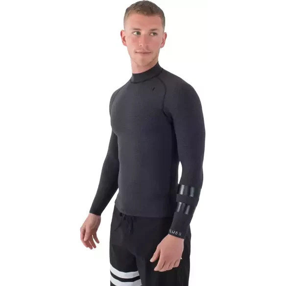 Top de neoprene Hurley Plus Texture 1,5/1mm Black/Graphite