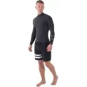 Top de neopreno Hurley Plus Texture 1,5/1mm Black/Graphite