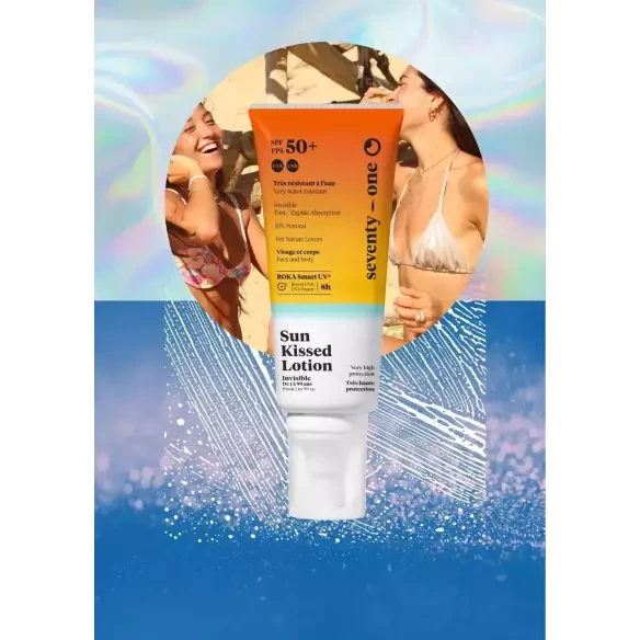 Crema solar sun  Kissed Lotion SPF50+ Seventy One