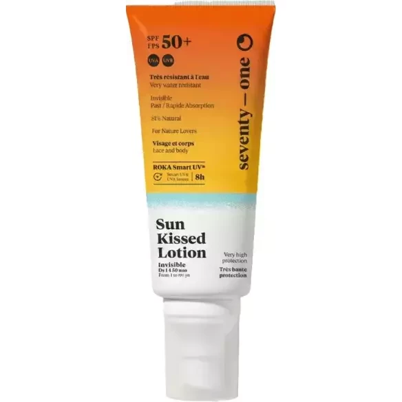 Crema solare sun  Kissed Lotion SPF50+ Seventy One