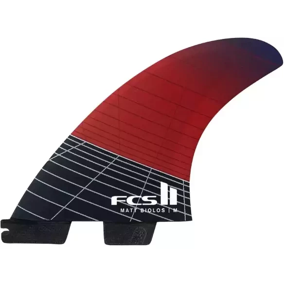 Quillas FCSII quad rear PC Carver Matt Biolos Red