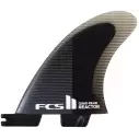 Ailerons de surf FCSII  quad rear PC Reactor Essential Black