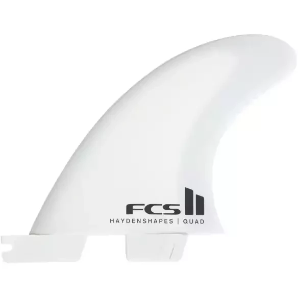 Quillas FCSII quad rear PC Reactor Haydenshapes White