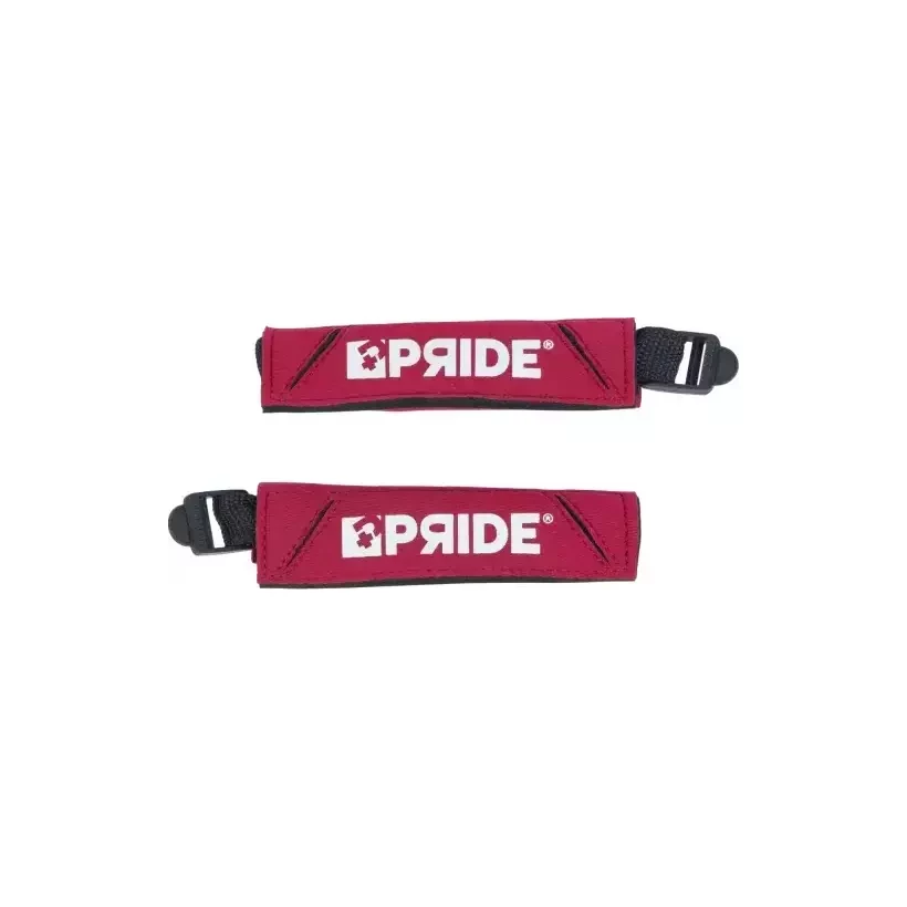 Fascetta blocca pinne Pride Fin Straps Red