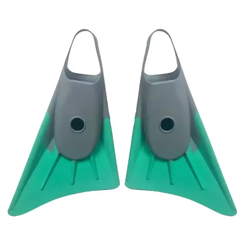 Palmes de bodyboard Stealth S1 Super Soft Grey/Menthol