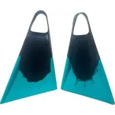 Pé de pato bodyboard Stealth S2 Super Soft Black/Teal