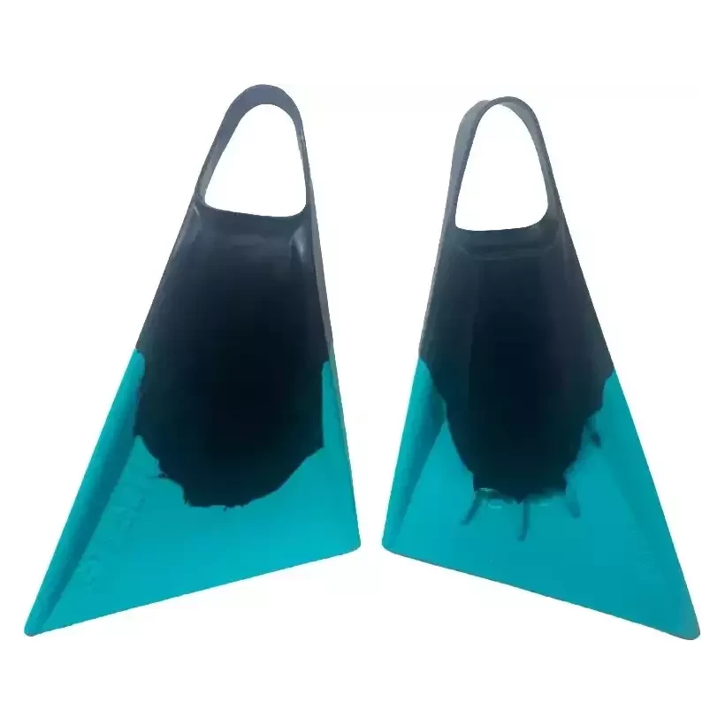 Aletas de bodyboard Stealth S2 Super Soft Black/Teal